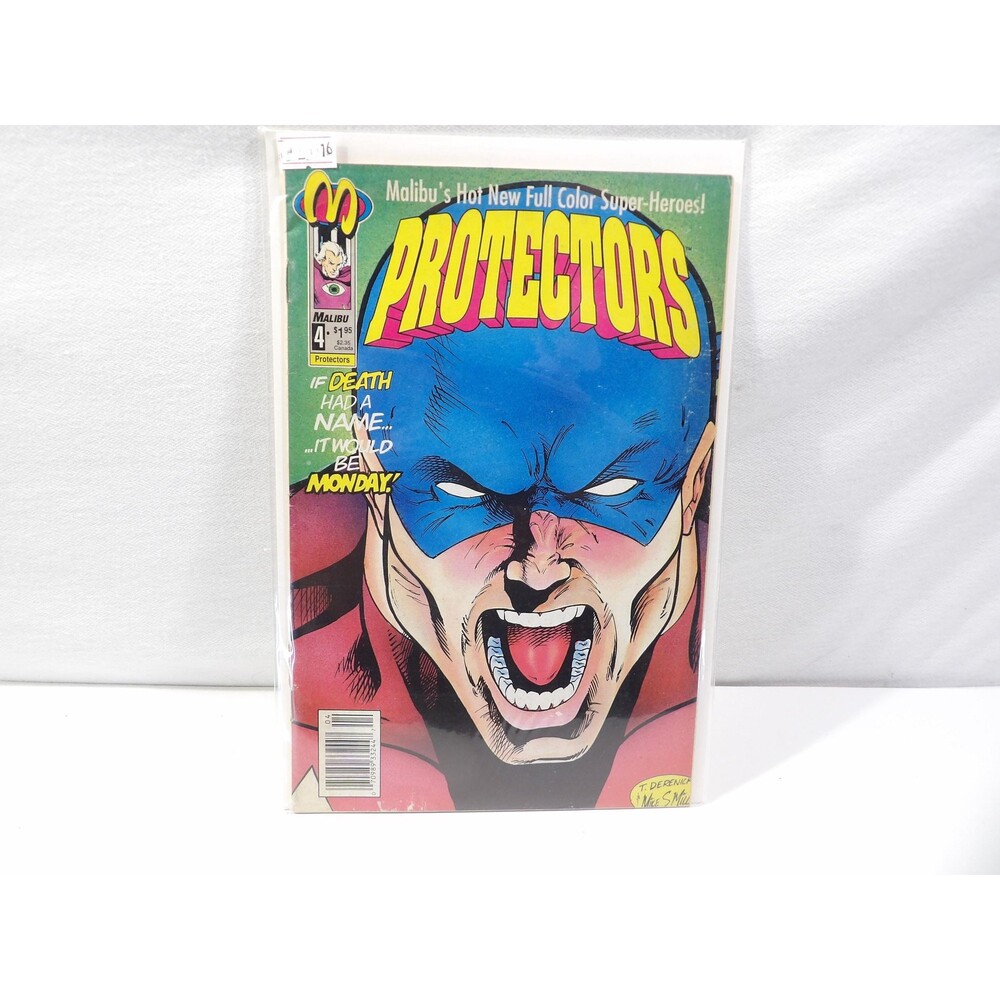 Protectors No 4, Dec 1992 vintage comic book, Malibu Comics